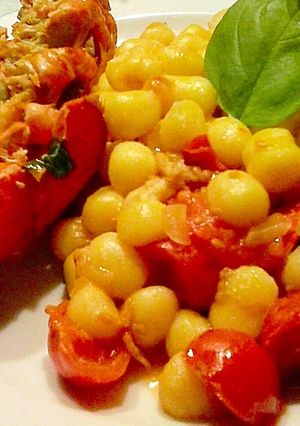 Una foto de Bogavante con Gnocchetti