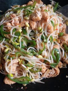 Foto resep Oseng tahu cabe hijau