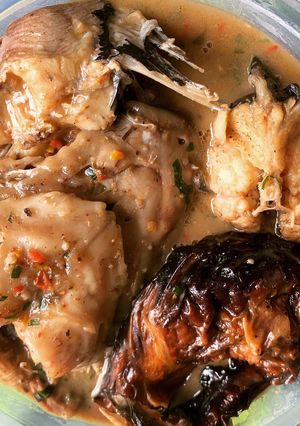 A picture of White soup.