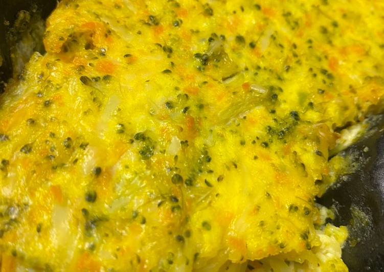 Pastel de zanahoria y brócoli con robot (Lidl) monsieur cuisine plus