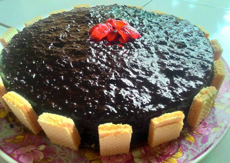 Brownies coklat gaze