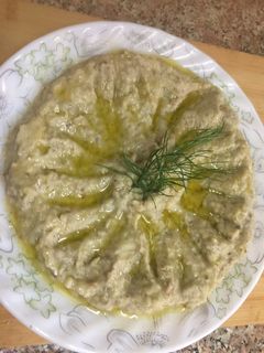 صورة لوصفة سلطه بابا غنوج