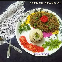 French Beans Curry A picture of French Beans Curry.