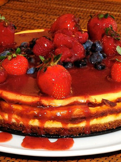 Una foto de Tarta de queso de annie