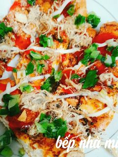 Hình của món Bánh mì nướng muối ớt.