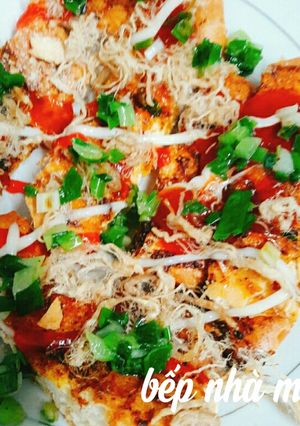 Hình của món Bánh mì nướng muối ớt.