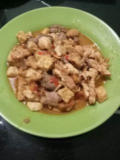 Foto resep Telur ikan tengiri oseng tahu tempe sederhana#BikinRamadanBerkes