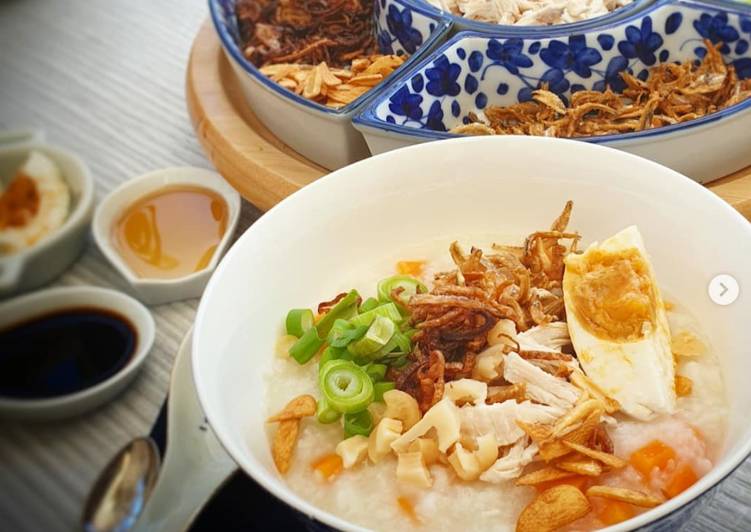 How to Make Super Quick Homemade Malaysian Rice and Chicken Congee