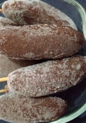 Foto resep Membuat es pisang coklat