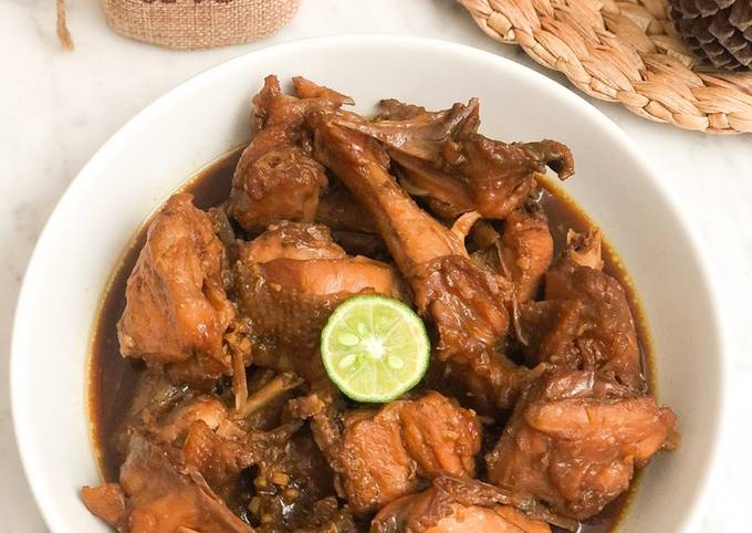 Ayam Kecap Jeruk Limau