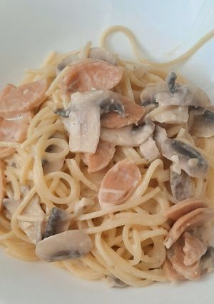 Foto resep Simple Creamy Spaghetti