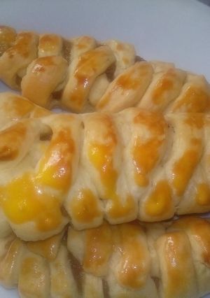 Foto resep Roti Isi Selai Apel Malang