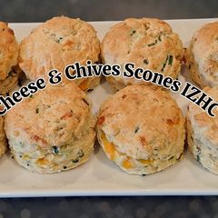 A picture of Cheese & Chives Scones.