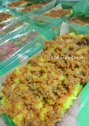 Foto resep Ketan Kuning Unti Kelapa