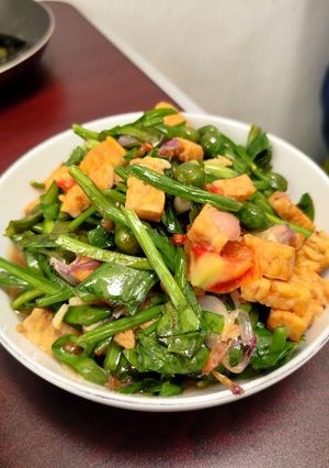Foto resep Tumis Genjer dan Tempe