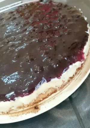 صورة لوصفة طريقة عمل تشيز كيك التوت🍰