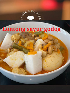 Foto resep Lontong sayur godog