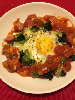 Una foto de Huevos al plato