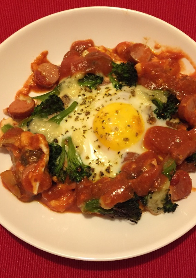 Una foto de Huevos al plato