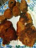 Milanesas de bagre y albahaca