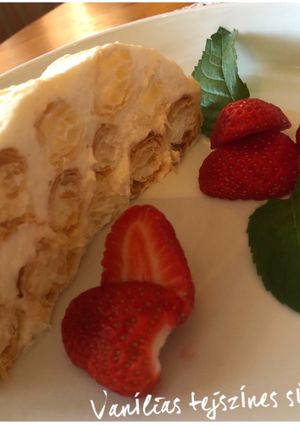 Vanília krémes süti recept fotója