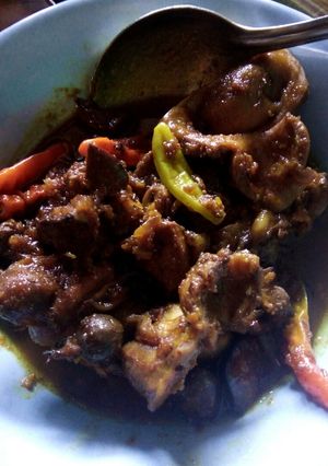Foto resep Ati ampela bumbu kuning sederhana