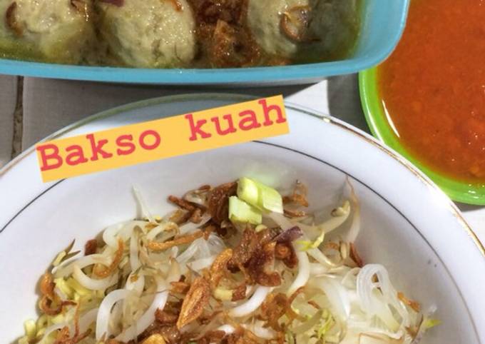 Cara Gampang Menyiapkan Bakso kuah yang Bisa Manjain Lidah