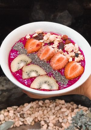 Foto resep Healthy Breakfast : Smoothies Bowl