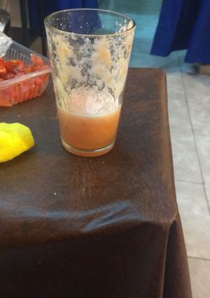 Una foto de Mi jugo ideal, para refrescar y sobre todo natural y sano