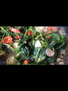 Foto resep Tumis kangkung pedas