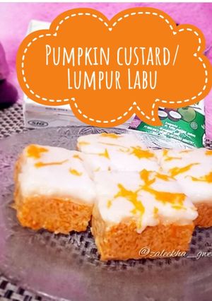 Foto resep Pumpkin custard / kue labu parang