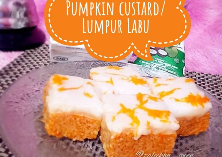 Resep Pumpkin custard / kue labu parang yang Sempurna