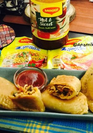 A picture of Maggi Calzones: Mexican Style.