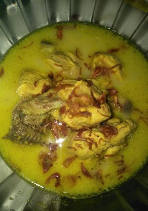 Foto resep Opor Ayam bumbu kuning