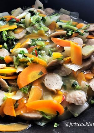Foto resep Capcay Bakso