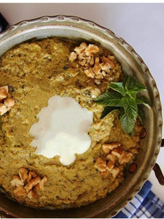 عکسی از دستور کشک بادمجان