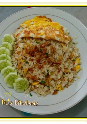 Foto resep Nasgor teri medan