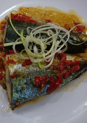 Hình của món Cá nục kho nước mía.