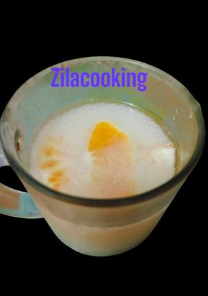 Foto resep Es Susu Jeruk Yakult
