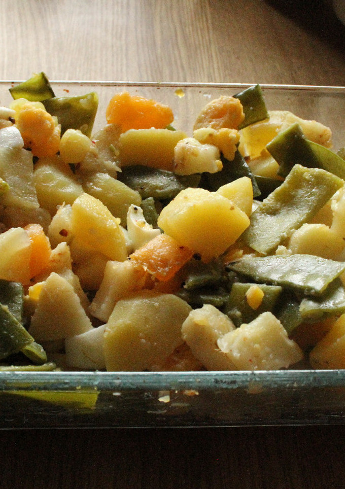 Una foto de Ensalada primaveral