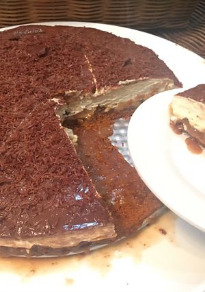 A picture of New Years Pie (Banoffee Pie).