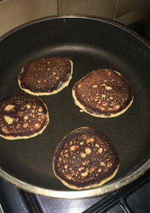 Una foto de Tortitas con frutas