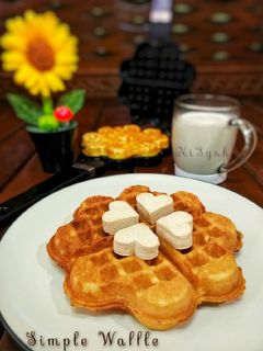 Foto resep Simple Waffle 🧇