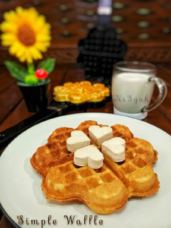 Foto resep Simple Waffle 🧇
