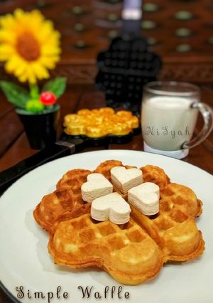 Foto resep Simple Waffle 🧇