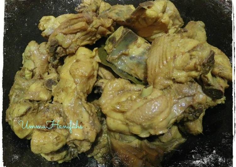 Cara Gampang Membuat Ungkep Ayam Bumbu Goreng (Untuk Stok), Bisa Manjain Lidah