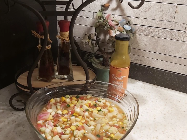 Easy Way Make Recipe Mango &amp;amp; Pineapple Salsa that is  Makes Drooling, Tasty}