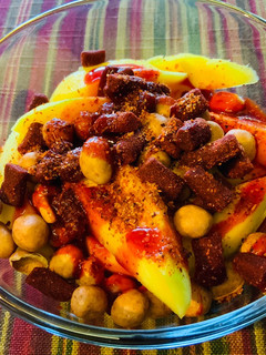 Una foto de Snack de Mango para la Verbena