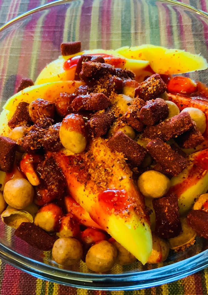 Una foto de Snack de Mango para la Verbena