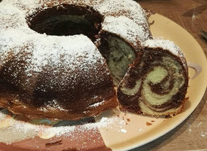 Gyors mintás kuglóf recept fotója
